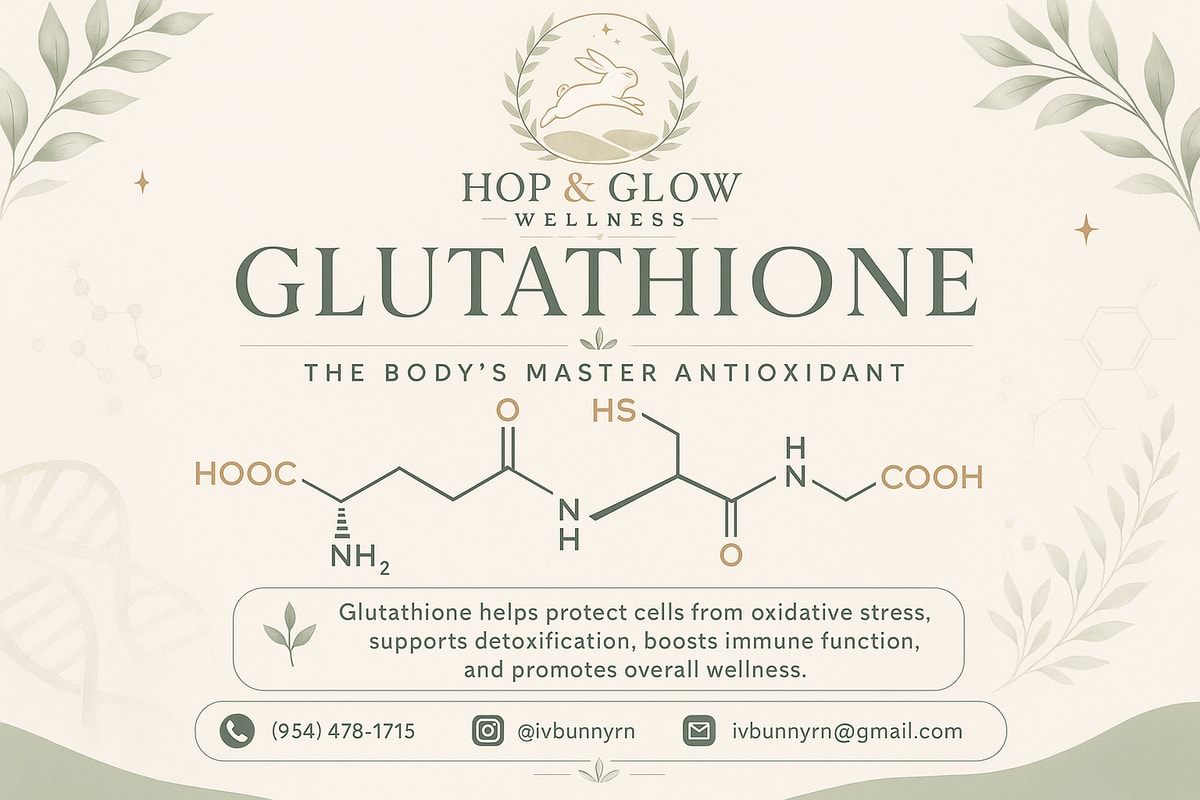 Glutathione — the body's master antioxidant